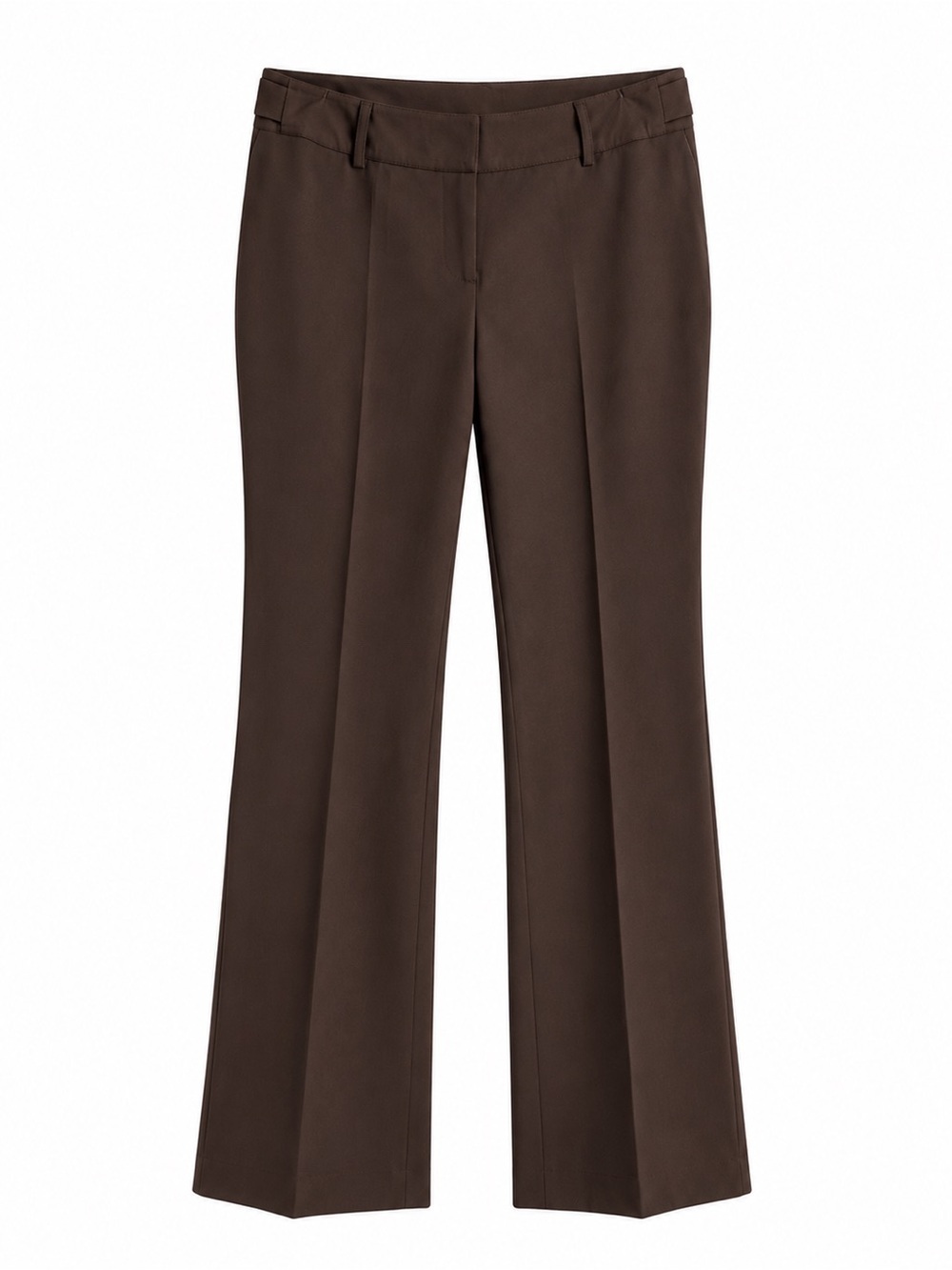 NWT! Harve Benard Women’s Brown Wide Leg Pants - Classic Stretch. Size: 10